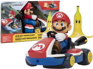 Jakks Pacific Super Mario. Obracający się gokart, mix kolorów - Figurki dla dzieci - miniaturka - grafika 2