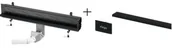 Odpływy liniowe - Viega Advantix Vario Kompletny odpływ liniowy ścienny korpus + ruszt czarny ) 736552+736583 736552+736583 - miniaturka - grafika 1