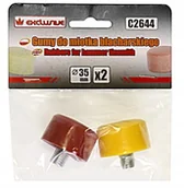 Młotki - MODECO Gumy Do Młotka Blacharskiego 30MM 2 Szt wytrzymałe - miniaturka - grafika 1