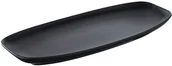 Talerze - Revol Talerz prostokątny Club, 36x15 cm, czarny - miniaturka - grafika 1