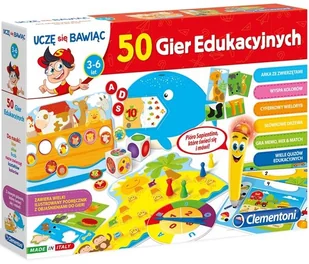 Clementoni Uczę się bawiąc Mówiące pióro 1000 pytań gra edukacyjna - Gry planszowe - miniaturka - grafika 4