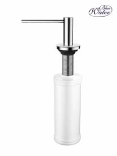 Blue Water Inox Dozownik okrągły stal nierdzewna 5901730613544 - Mydelniczki i dozowniki mydła - miniaturka - grafika 4