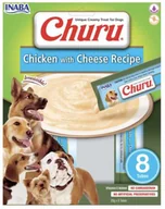 Przysmaki dla psów - Lincoln Inaba Churu Przysmak Dla Psa Kurczak, Ser 160 g - miniaturka - grafika 1