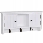 Szafki łazienkowe - Wisząca szafka na klucze i akcesoria z drzwiczkami - miniaturka - grafika 1