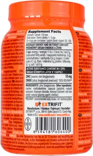 Extrifit Chelate Zinc 100 caps - Odżywki białkowe - miniaturka - grafika 3