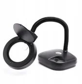 Mikroskopy i lupy - Warsztat Lampa Led Na Gęsiej Szyi Z Lupą 5D LT-86D - miniaturka - grafika 1