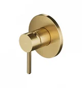 Baterie podtynkowe - Omnires Y1245 GL B Bateria prysznicowa podtynkowa solo złoto szczotkowane - miniaturka - grafika 1