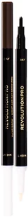 Makeup Revolution London London Revolution PRO Day & Night Brow Pen kredka do brwi 1,6 ml dla kobiet Warm Brown - Kredki do oczu - miniaturka - grafika 3