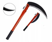 Nożyce i sekatory - Sierp Składany Gładki Kosa Do Podcinania Trawy - miniaturka - grafika 1