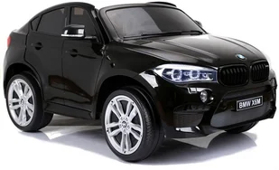 Auto Na Akumulator Nowe Bmw X6M Czarne Lakierowane - Akcesoria rowerowe - miniaturka - grafika 6