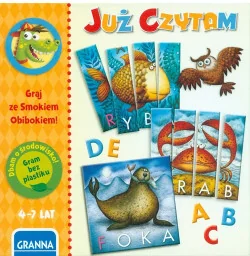 Granna Już czytam gram ze smokiem obibokiem - Gry planszowe - miniaturka - grafika 2