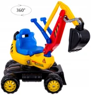 Chodziki - Jeździk Koparka Spychacz Chodzik Maxi Digger Pl - miniaturka - grafika 1