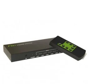 Techly Techly Przełącznik HDMI 5/1 z pilotem, 4K2K 3D, czarny 020713 - Akcesoria do monitorów - miniaturka - grafika 6