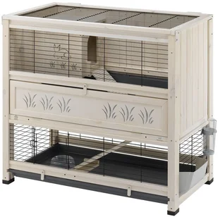 Ferplast Drewniana klatka Indoor Home - Dł. x szer. x wys.: 108 x 59 x 102,5 cm - Klatki dla gryzoni Ferplast Drewniana klatka Indoor Home - Dł. x szer. x wys.: 108 x 59 x 102,5 cm - Klatki dla gryzoni - miniaturka - grafika 1