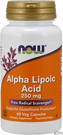 Witaminy i minerały dla sportowców - Now Foods Alpha Lipoic Acid 250mg - 60 kapsułek - miniaturka - grafika 1