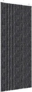 VidaXL Zasłona przeciwko owadom, antracytowa, 90x220 cm, szenil 284289 VidaXL - Moskitiery - miniaturka - grafika 8