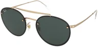 Okulary przeciwsłoneczne - Ray Ban Okulary Przeciwsłoneczne Rb 3614N Blaze Round Doublebridge 914071 - miniaturka - grafika 1