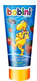 Global COSMED GROUP SP Z O.O SPK BOBINI Pasta do zębów dla dzieci powyżej 6 roku życia 75 ml 7062932 - Pasty do zębów - miniaturka - grafika 4