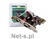Digitus Kontroler PCI Express, 2x port szeregowy serial, 5 LGW (DS-30000) - Adaptery i przejściówki - miniaturka - grafika 2