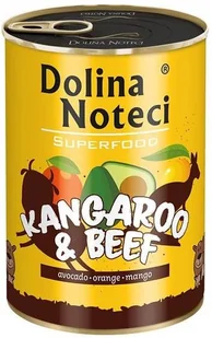 Dolina Noteci Superfood Kangur i Wołowina 400g - Mokra karma dla psów - miniaturka - grafika 2