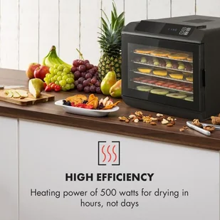 Klarstein GQ7-Arizona Jerky - Suszarki do grzybów, owoców i warzyw - miniaturka - grafika 2