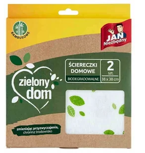 Jan Niezbędny Ściereczki Domowe A'2 Zielony Dom - Ściereczki, gąbki, czyściki - miniaturka - grafika 5