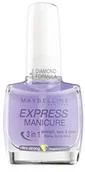 Odżywki do paznokci - Maybelline New York Make-Up lakier do paznokci ExpressManicure francuski manicure róż/utwardzacz do paznokci, wzmocnij swoje paznokcie z naturalnym French Lookiem, 1 X 10 ml przezroczysty B19665 - miniaturka - grafika 1