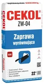 Zaprawy budowlane - Cekol Zaprawa wyr$115wnuj$116ca ZW-04 22kg 3 - 50 mm - miniaturka - grafika 1
