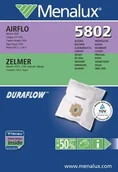 Worki do odkurzaczy - Menalux 5802/dur aflow/5 worek na pył/Zelmer, Hanseatic 2043486 - miniaturka - grafika 1