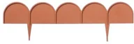 Ogrodzenia - Prosperplast Płotek Garden Line IKRA terakota - miniaturka - grafika 1