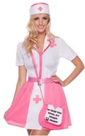 Stroje karnawałowe - Folat Strój dla dorosłych "Sexy Pielęgniarka Pinki" FOLAT rozm L/XL FL63322 - miniaturka - grafika 1
