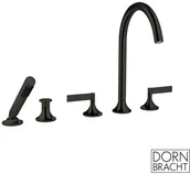 Baterie wannowe i prysznicowe - Dornbracht for Villeroy & Boch Vaia ciemnoplatynowa matowa 27522819-99 - miniaturka - grafika 1