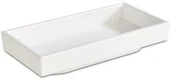 Wyposażenie lokali gastronomicznych - APS Pojemnik prostokątny 0,1 l, biały | Asia Plus 15475 - miniaturka - grafika 1