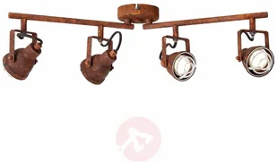 Brilliant Poruszająca industrialna lampa sufitowa Bente - Lampy sufitowe - miniaturka - grafika 3