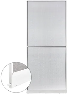 tectake Moskitiera drzwiowa ramkowa - biały 401198 - Moskitiery - miniaturka - grafika 4