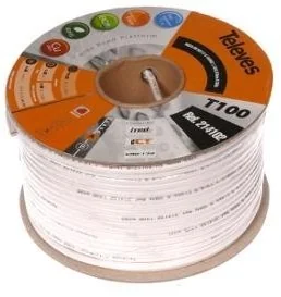 1 Televes kabel kon. Televes T1000 (CU 13 60%) 1mb. KK6TELT1000 - Kable - miniaturka - grafika 2