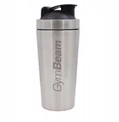 Shakery i bidony sportowe - Szejker Steel Stalowy Shaker Jakość GymBeam 750 ml - miniaturka - grafika 1