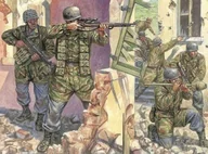 Akcesoria i części modelarskie - Italeri German Paratroopers MI-6045 - miniaturka - grafika 1