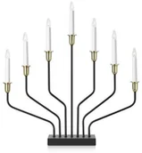 Oświetlenie świąteczne - Markslöjd Markslöjd 705758 - Świecznik bożonarodzeniowy BROSA XL 7xE10/3W/230V - miniaturka - grafika 1