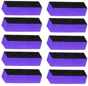 Akcesoria do paznokci - ACTIVESHOP BLOK FIOLETOWY 10 SZT. PRC - miniaturka - grafika 1