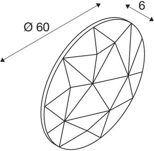 Spotline SLV MANA abażur okrągły 60 szary 1004663) SLV 1004663 - Oprawy, klosze i abażury - miniaturka - grafika 4