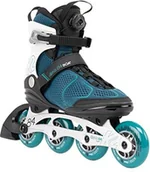 Rolki - K2 Skate Alexis 84 BOA damskie łyżworolki Teal White 30G0617 30G0617 - miniaturka - grafika 1