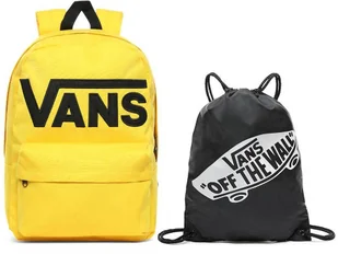 Vans Plecak szkolny Old Skool III Lemon Chrome - VN0A3I6R85W + piórnik - Plecaki - miniaturka - grafika 5