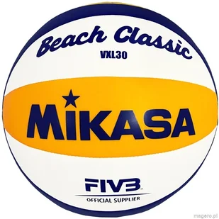 Mikasa ball Beach Classic VXL 30, biały/niebieski/żółty, 5, 1623 1623_Weiß/Blau/Gelb_5 - Siatkówka - miniaturka - grafika 2
