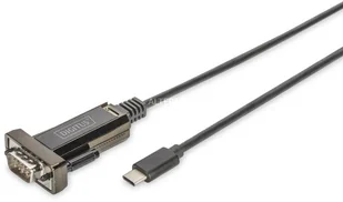 Digitus DA-70166 USB typ C port szeregowy adapter Czarny DA-70166 - Adaptery i przejściówki - miniaturka - grafika 2