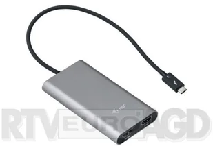 i-tec Adapter Thunderbolt 3 Dual 60Hz do notebooków i tabletów TB3DUAL4KHDMI - Adaptery i przejściówki - miniaturka - grafika 2