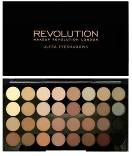 Makeup Revolution Paleta cieni do powiek (32 odcienie) - Ultra 32 Shade Palette Beyond Flawless Paleta cieni do powiek (32 odcienie) - Ultra 32 Shade Palette Beyond Flawless - Błyszczyki do ust - miniaturka - grafika 3