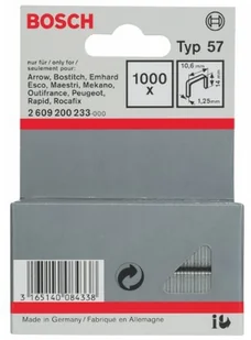 Bosch Zszywki Typ57 14/10mm 1000szt. - Zszywki - miniaturka - grafika 3