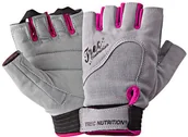 Rękawice do ćwiczeń - Trec Rękawiczki fitness, szaro-różowe - miniaturka - grafika 1