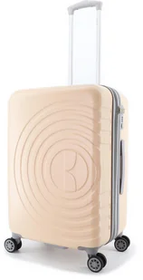 ELLE Walizka średnia ELLE Debossed różowe złoto - Walizki - miniaturka - grafika 2